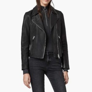 AllSaints Dalby Leather Biker Jacket